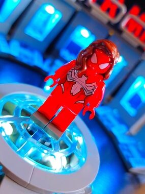 Spiderman Spider Woman Minifigure Lego Compatible